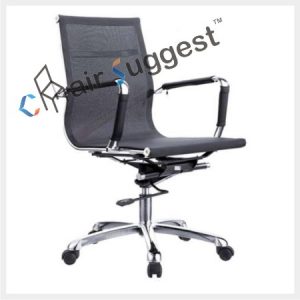 Executive medium back net chairs