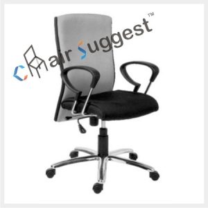 High back executive leather office chair